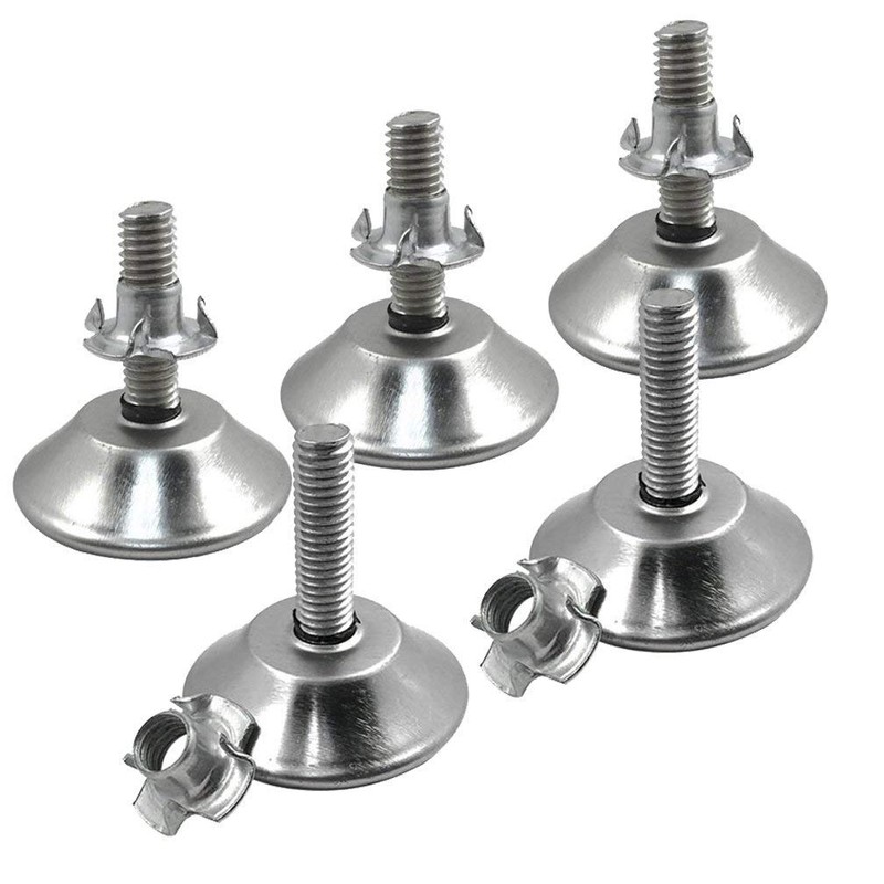 Eyech 20pc M8 Furniture Leg Levelers Heavy Duty Adjustable Leveling