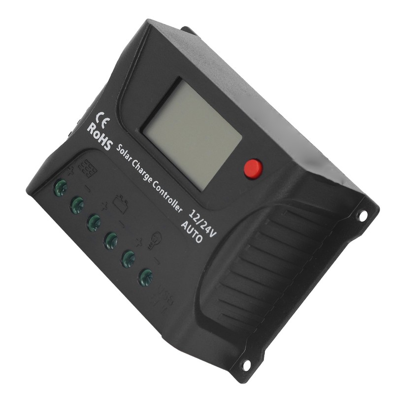 Solar Charge Controller PWM Discharge Control LED Display with USB