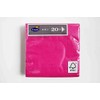 Duni Cocktail Napkins 3-Ply Tissue Plain Fuchsia 24 x 24