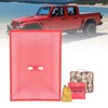 Goldfire Top Sunshade Mesh for Jeep Gladiator JT 2018-2023 4-Door