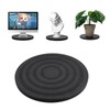 Black 20 cm Turntable, 360° Rotating Turntable, Plastic, Multi-Purpose Rotating