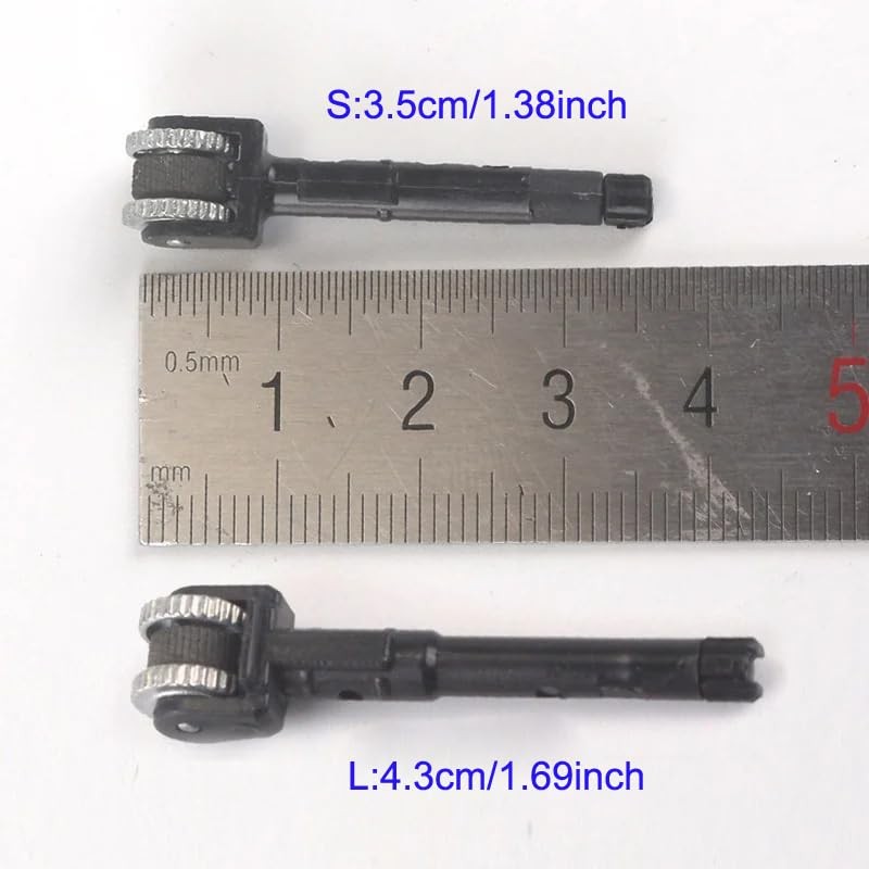 SquEqu 4 Pack Flint Wheel Replacement Barrel Friction Spark Striker