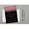 Pink Graduation Party Invitations, Magenta Graduation Party Invitations with Envelopes