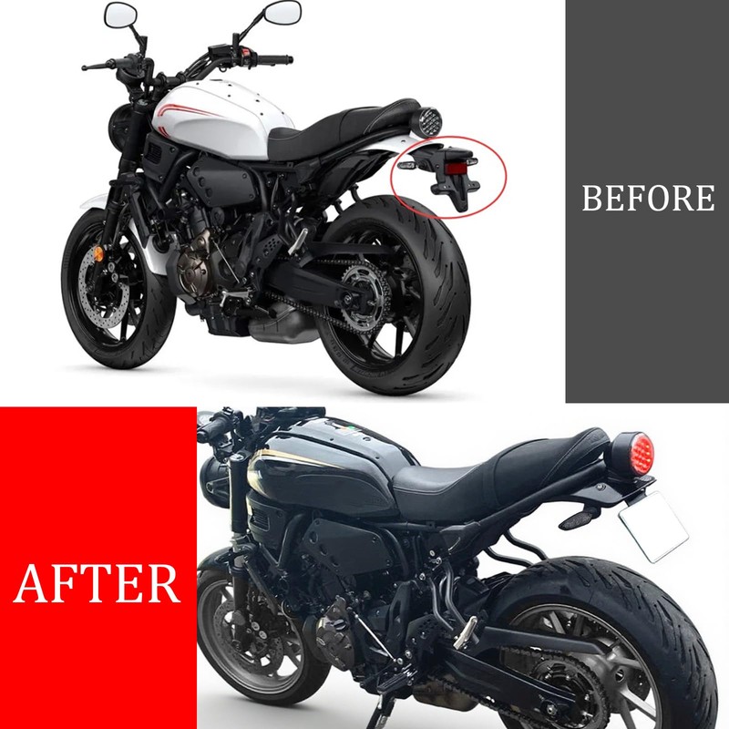 XSR700 Fender Eliminator Tail Tidy Kit Compatible with 2015-2025 XSR
