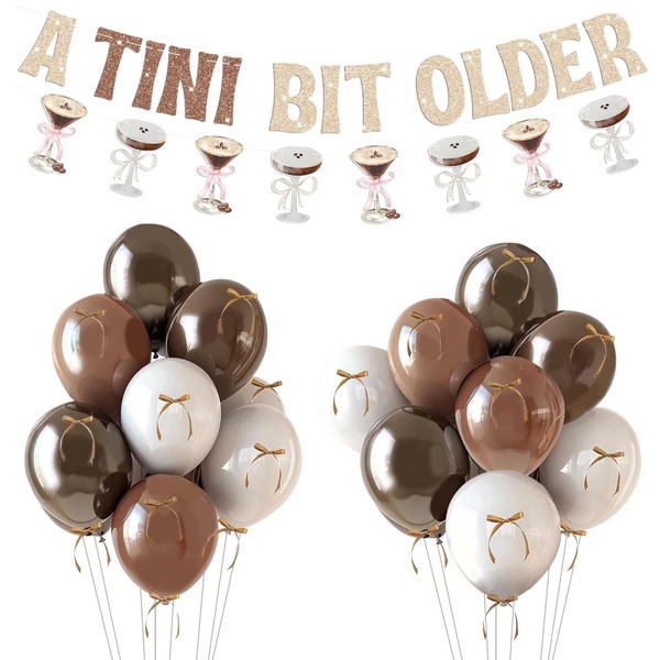 Espresso Martini Decorations, A Tini Bit Older Balloons Decorations, A