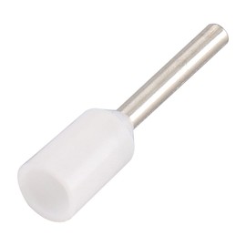 Baomain AWG 20/0.75mm² Wire Copper Crimp Connector Insulated Ferrule Pin Cord End Terminal E7508mm Pack of 1000 (White)