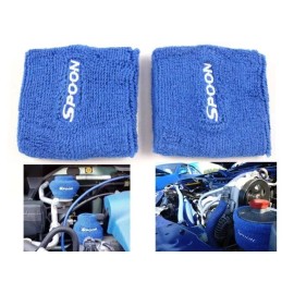 SDeelCase Brand NEW SPOON Reservoir Cover Stretchable Oil Tank For Honda Acura Car