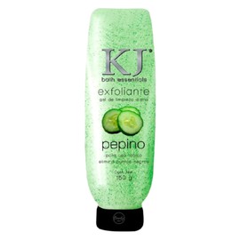 Exfoliante Facial y Corporal en Gel con Extracto Natural de Pepino (1.5E+2 gramos) para Renovación Celular de la Piel y Piel Radiante, Aliviar e Hidratar la Piel de la Cara y el Cuerpo