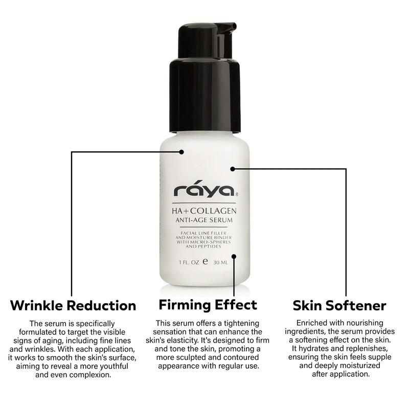 RAYA HA + Collagen Serum (502) | Premium Anti-Aging Serum