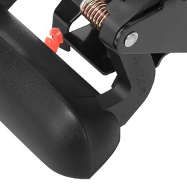 Auto Dynasty Factory Style Rear Tailgate Handle Compatible with Silverado Sierra 1500 1500HD 2500HD 3500 99-07, Textured Black