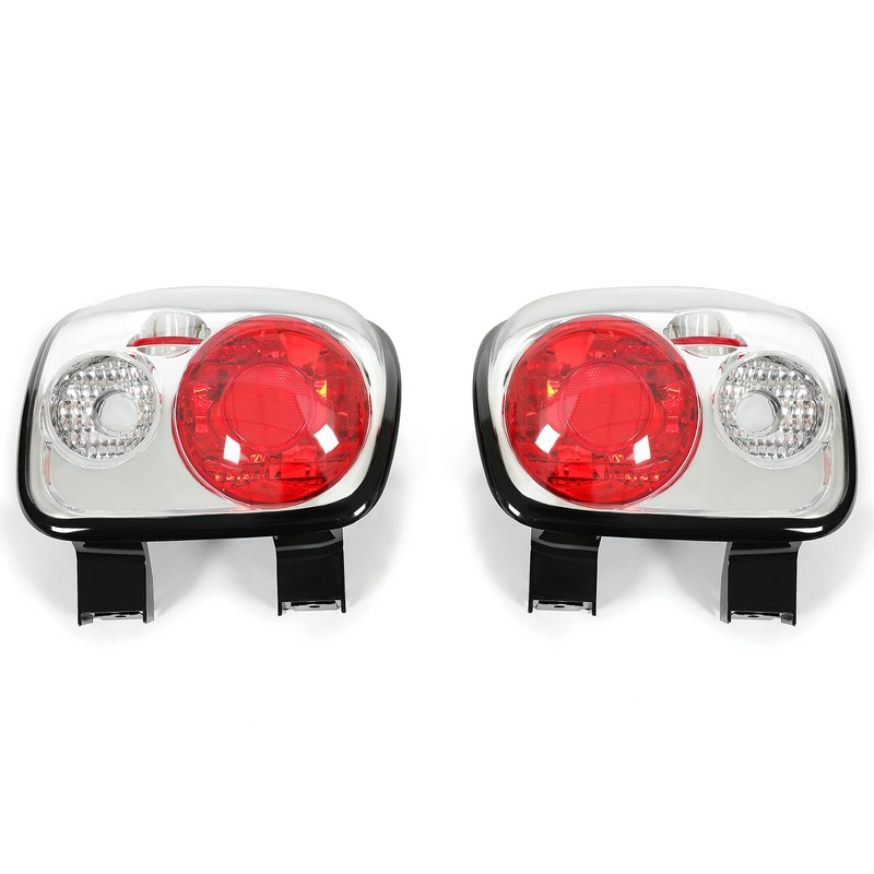 HECASA Tail Light Brake Lamps Compatible with 1999-2004 Chevy Silverado