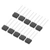 uxcell 50Pcs DIP Mounted Miniature Square Slow Blow Micro Fuse