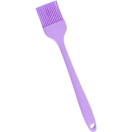 Brocha para Repostería, Cepillo para Aceite de Cocina, Cerdas Suaves Desmontables, Silicona de Grado Alimenticio, Resistente a Altas Temperaturas para Asar (morado claro)