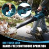 JOVANT 670CFM Leaf Blower,Leaf Blower Cordless W/20 MAX 6.0Ah Battery