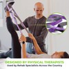 Gradient Fitness Stretching Strap for Physical Therapy, 12 Multi-Loop Stretch