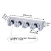 TOGU Mop and Broom Holders Sturdy Wall Mounted Broom Gripper