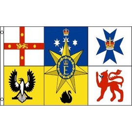 3'x5' AUSTRALIAN Royal Standard FLAG of AUSTRALIA