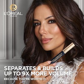 LOreal Paris - Máscara impermeable Voluminous Original, negro carbón, 0.23 onzas                                                                      