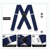 Suspenders for Men Heavy Duty 2 Inch Wide Mens Suspenders
