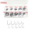 JZK 100pcs assorted Size 3 4 5 6 7 8