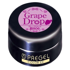 Prigel Gel Nail Color EX Grape Drop 806