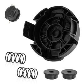 DWO1DT995 - Piezas de repuesto para cabezal de recortadora de malezas Dewalt compatible con cabezal de recortadora de hilo Dewalt con resorte y tapa Weedeater, tapa de repuesto para recortadora de cuerdas Dewalt DCST922
