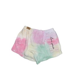 Victoria's Secret Pink Boyfriend 4.25" Rolled-Hem Sweat Shorts Color Tie Dye New (as1, Alpha, x_s, Regular, Regular)
