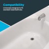 EZ-FLO Tapped Bathtub Strainer Body, 1-3/8 Inch x 16 Fine
