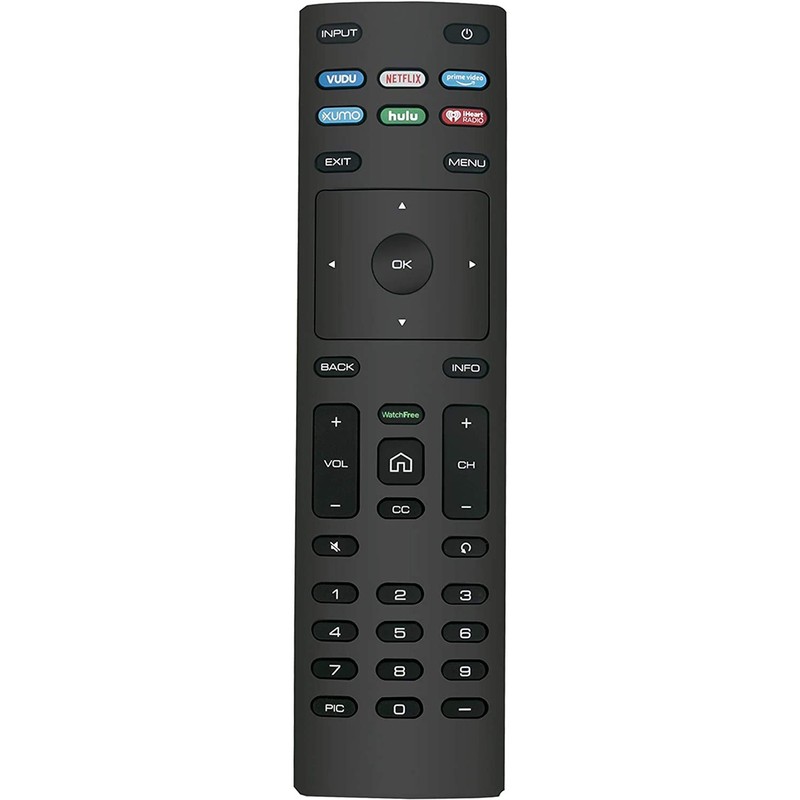 Universal XRT136 Remote Control for VIZIO All LED LCD HD