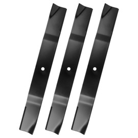 91-128 Lawn Mower Blades, Compatible with Country Clipper H1708, H1667, H2500, 7079371, 60293, Replace for 60" Deck High-Lift Mulching Blades, 3 Packs