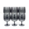 Yalin Set of 6 Unbreakable 12 oz Acrylic Plastic Wine