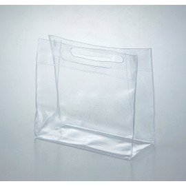 3-Way 163343 Stylish Hot Spring Bag, Spa Bag, 2 Layers, Clear