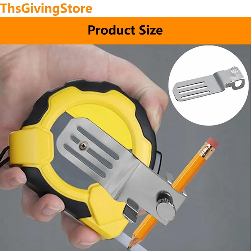Tape Measure Pencil Holder, Digital Tape Measure Scribing Tool Pencil