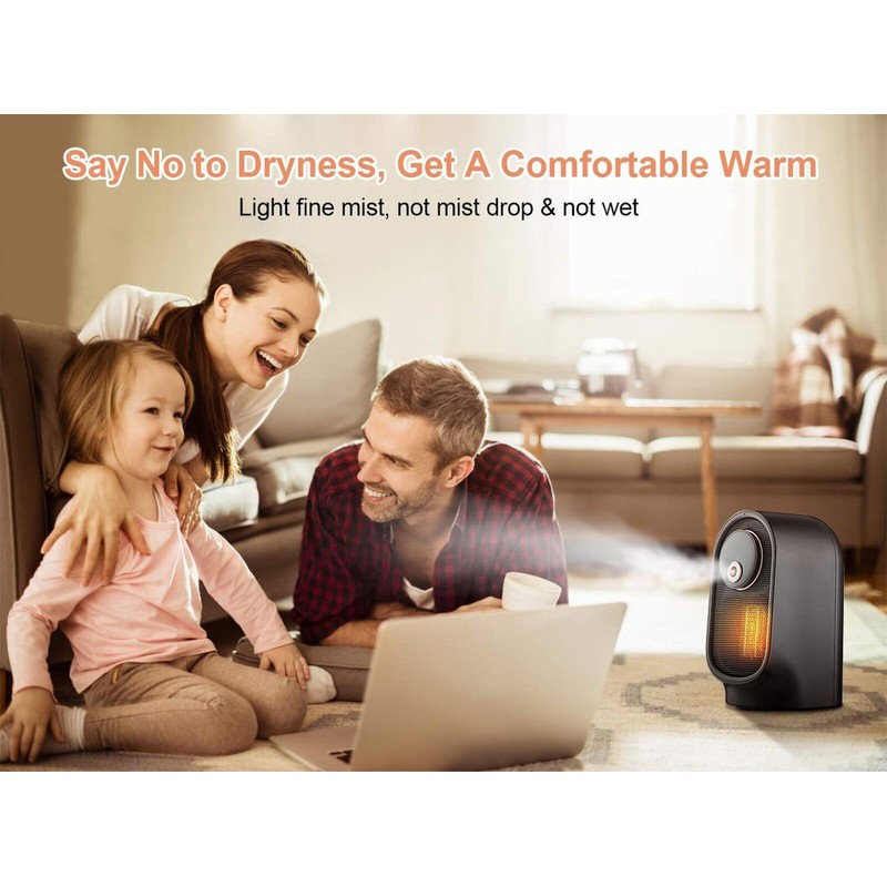 Geek Heat Space Heater, Portable Electric Heater with Humidifier Function,