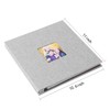 Linen Cover Photo Album Self Adhesive Laminated Photo Album with