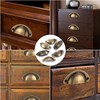BOZONLI 12 Pack Retro Metal Kitchen Cupboard Drawer Cabinet Door
