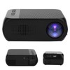 Mini Projector Black Micro 1080P HDMI Multi Function Home Theater