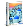 Clementoni Santorini Costa Grecia Rompecabezas 1000 Pz Clementoni