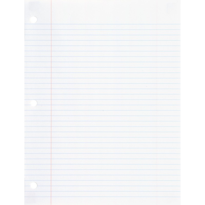 Sparco 82124-Papel de relleno para padres, reglas universitarias, 16 libras,
