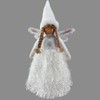 Fairy Angel Christmas Tree Topper Approx 33cm Tall with Shiny