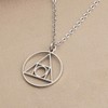 CENWA Seal of Light Symbol Jewelry Symbol Pendant Necklace, Metal