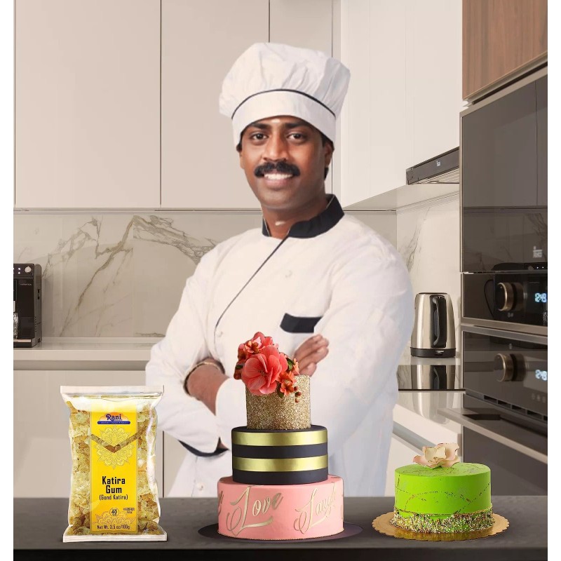 Rani Edible Gum Whole (Goonder Tragacanth Gum) 3.5oz (100g)