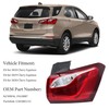 LEVANLIGHT Tail Light Assembly Compatible with Chevy Equinox 2018 2019