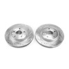 Power Stop JBR1763XPR Evolution Performance Drilled, Slotted & Plated Front