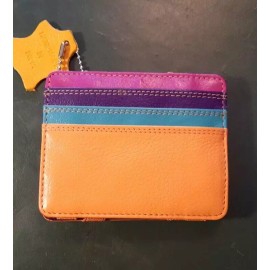 Unbranded Leather Multi Color Magic Wallet