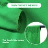 Kavier Green Screen Backdrop, 1.8x2.4M / 6x8FT Portable Green Screen,