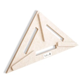 AIRBOW - ROOM SILENCER TRIANGLE Moyatori-kun Smile, Pack of 6