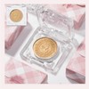 Glitter Gold Eyeshadow Palette, Single Champagne Eye Shadow Cream, Pearlescent