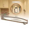 Bonlux 12V RV Vanity Light Fixture with Rotating Dimmable Switch,