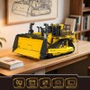 Mould King 15084 Construction Bulldozer Kit, 1508-Piece Engineering Vehicle Model